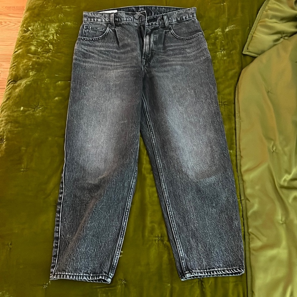 GAP High Waisted Barrel Jeans sz 4 Regular